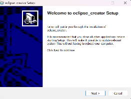 Eclipse Creator Install