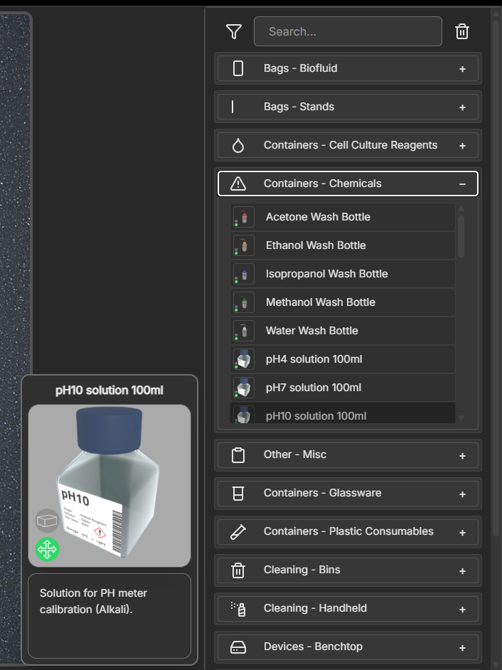 Eclipse Creator Desktop SOP Layout View Assets